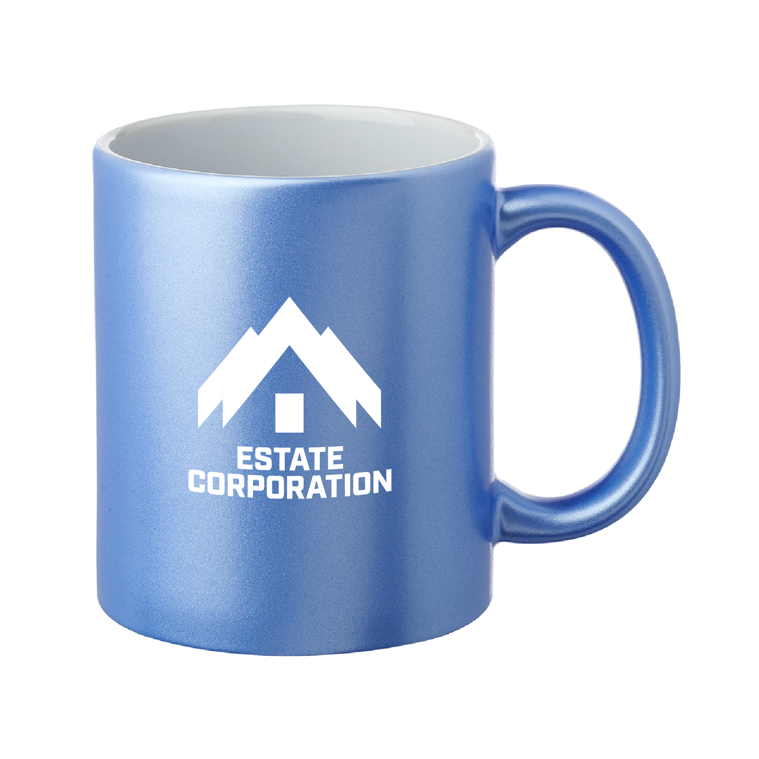 11 oz. Metallic Custom Mug (2 Color Imprint) 4