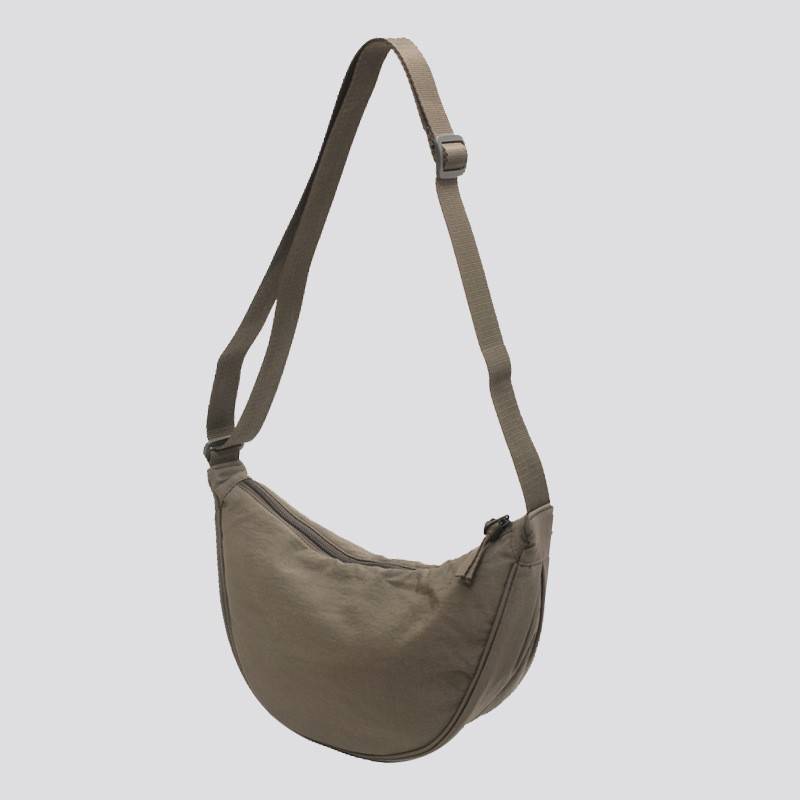 Nylon Lightweight Dumpling-Shaped Crossbody Shoulder Bag 8