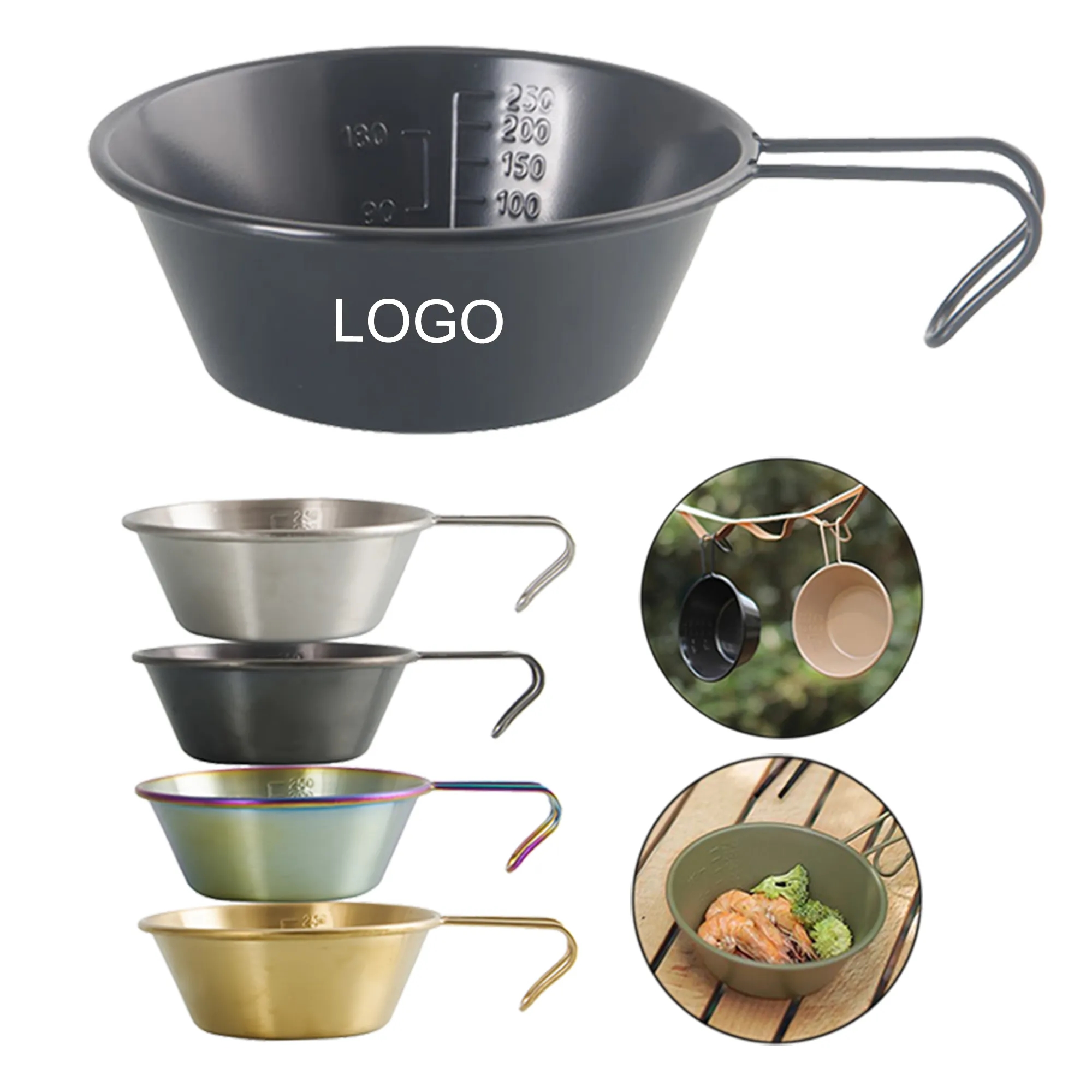 304 Stainless Steel Camping Bowl 2