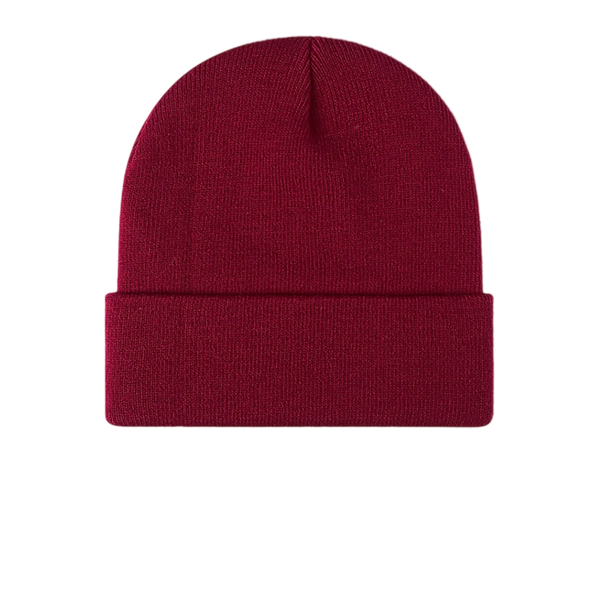Knit Beanie Hat with Cuff 13