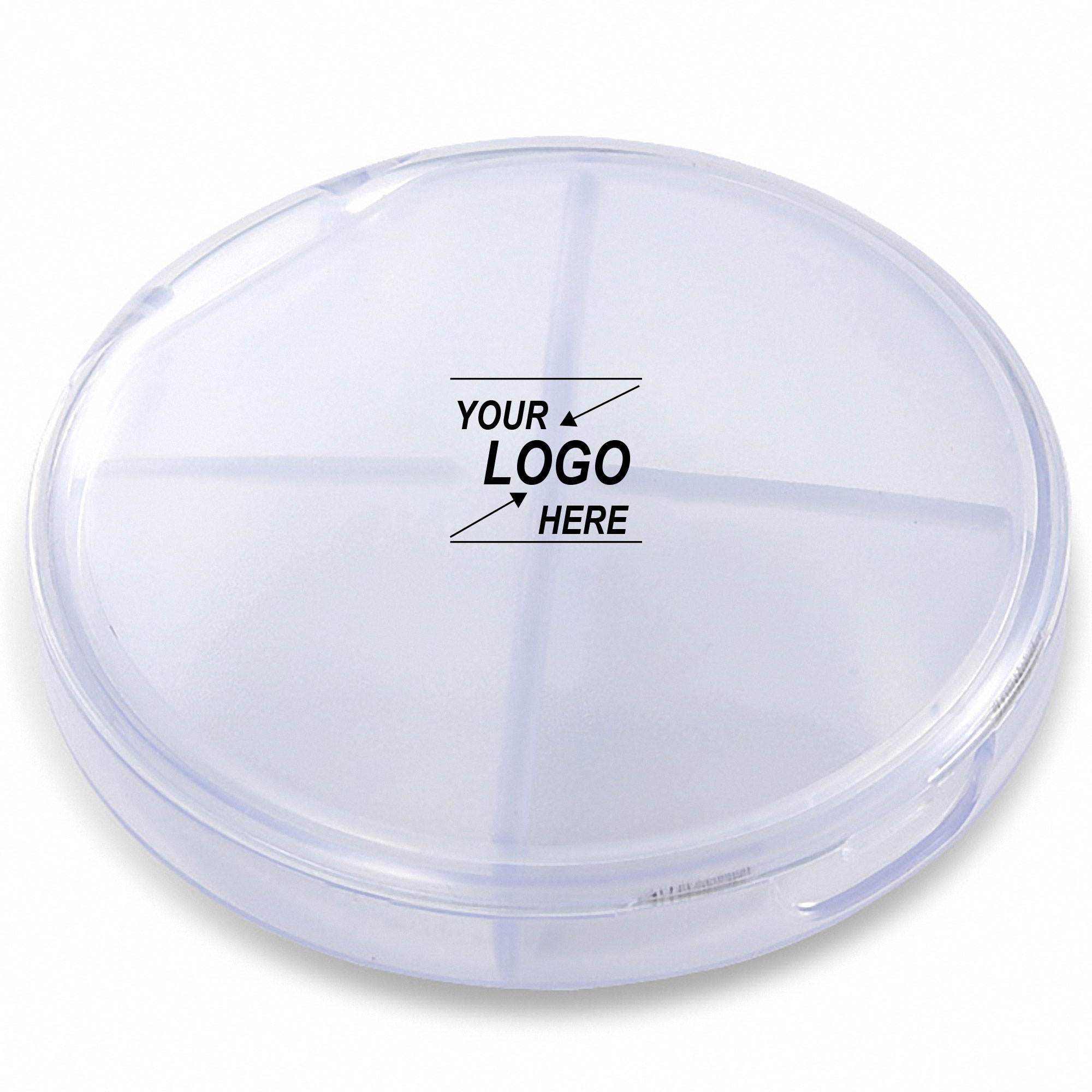 4-Section Round Pill Organizer 5