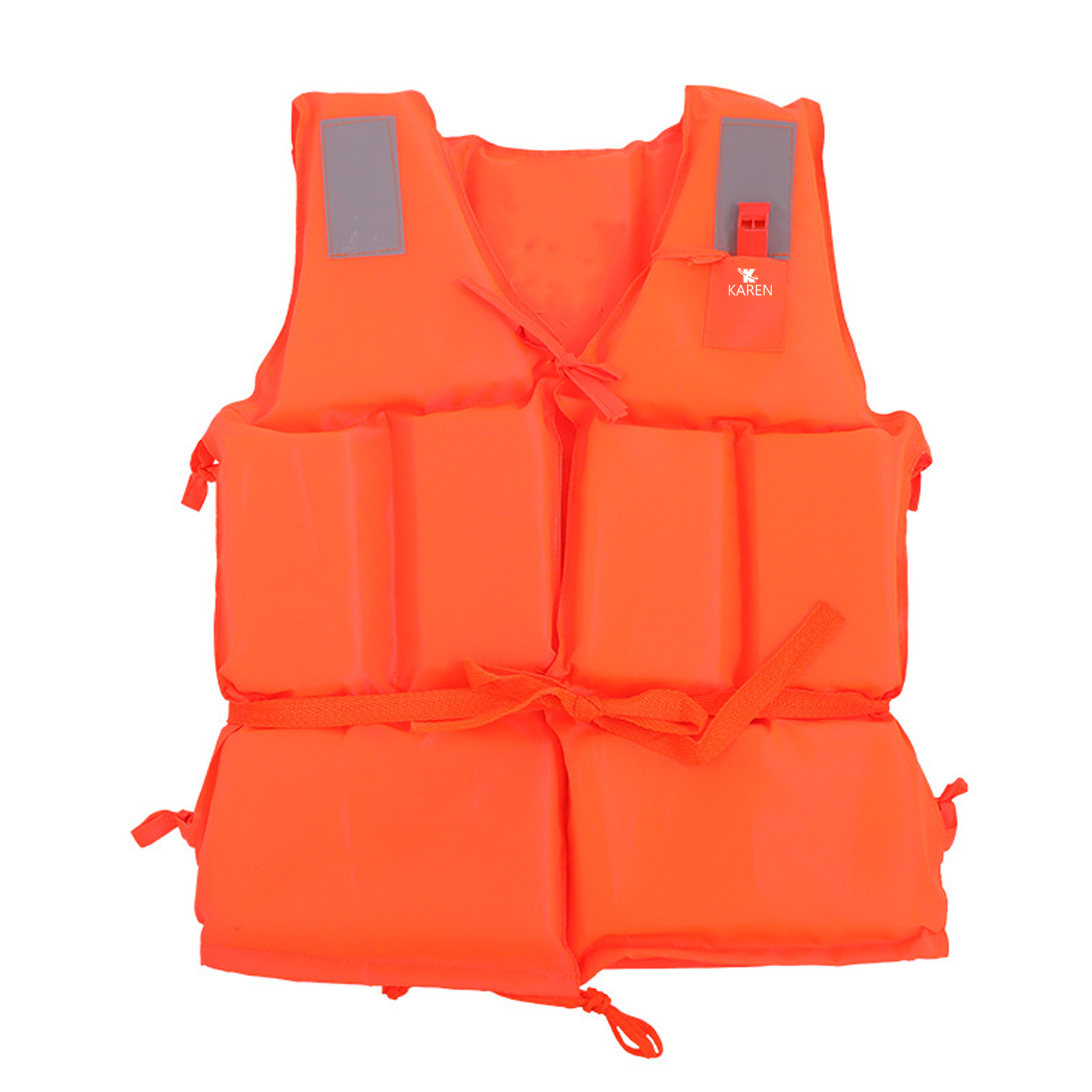 Waterproof Reflective Safty Vest W/ Whistle 2