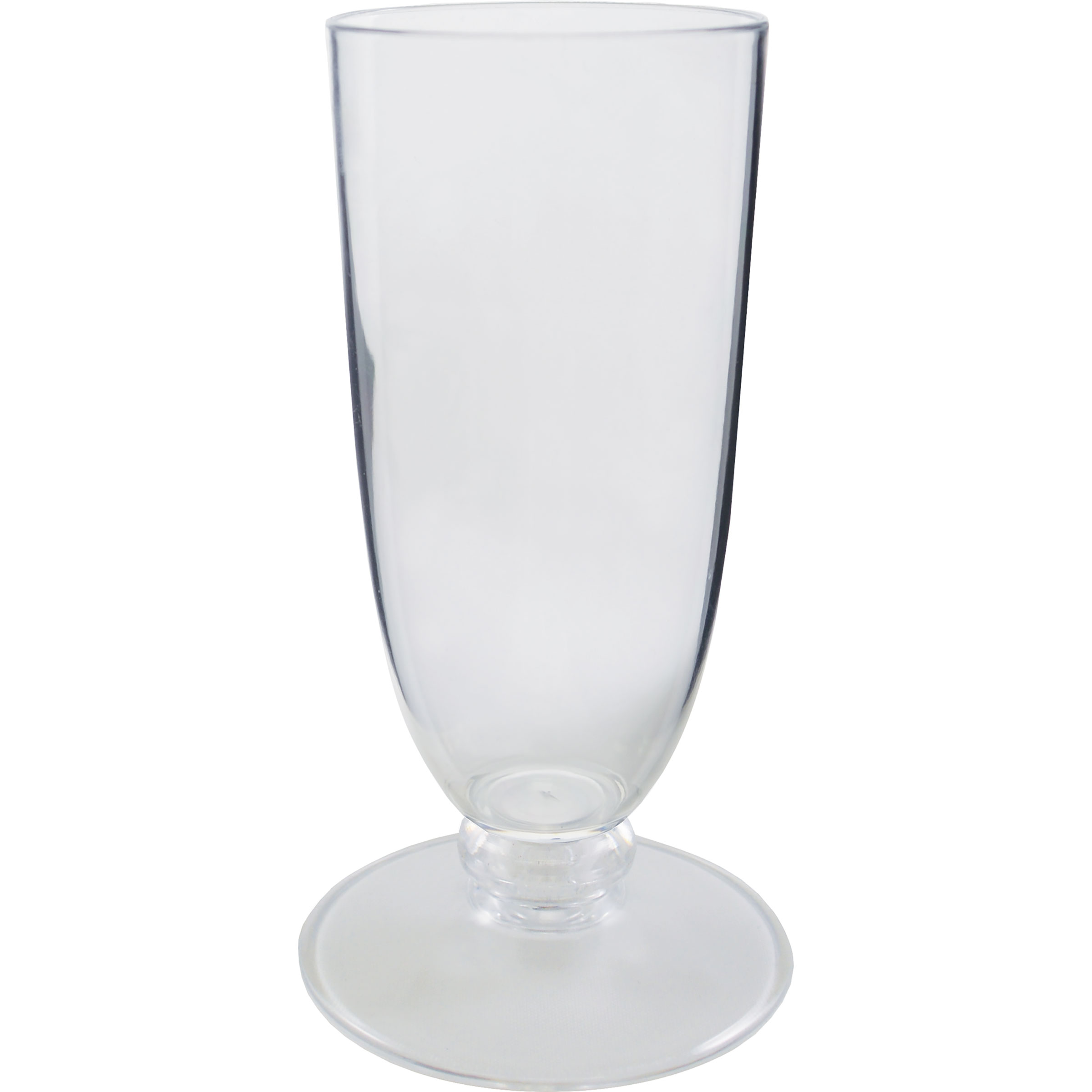 7oz Short Stem Plastic Champagne Flute with Your Choice of Base Color 13