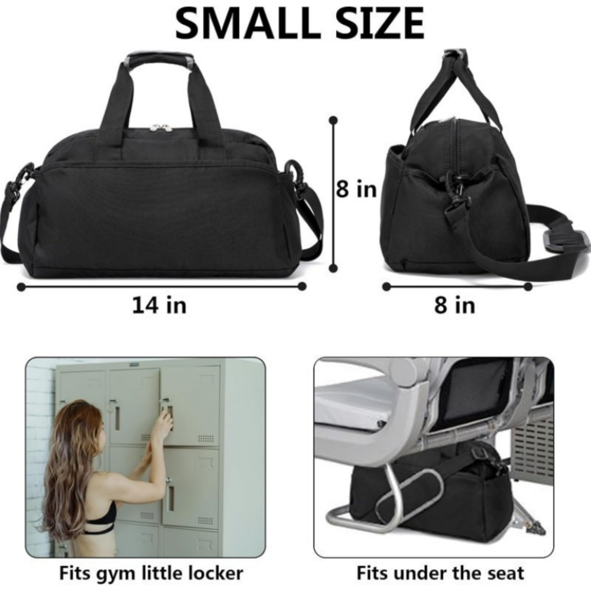 14" Small Gym Bag 7