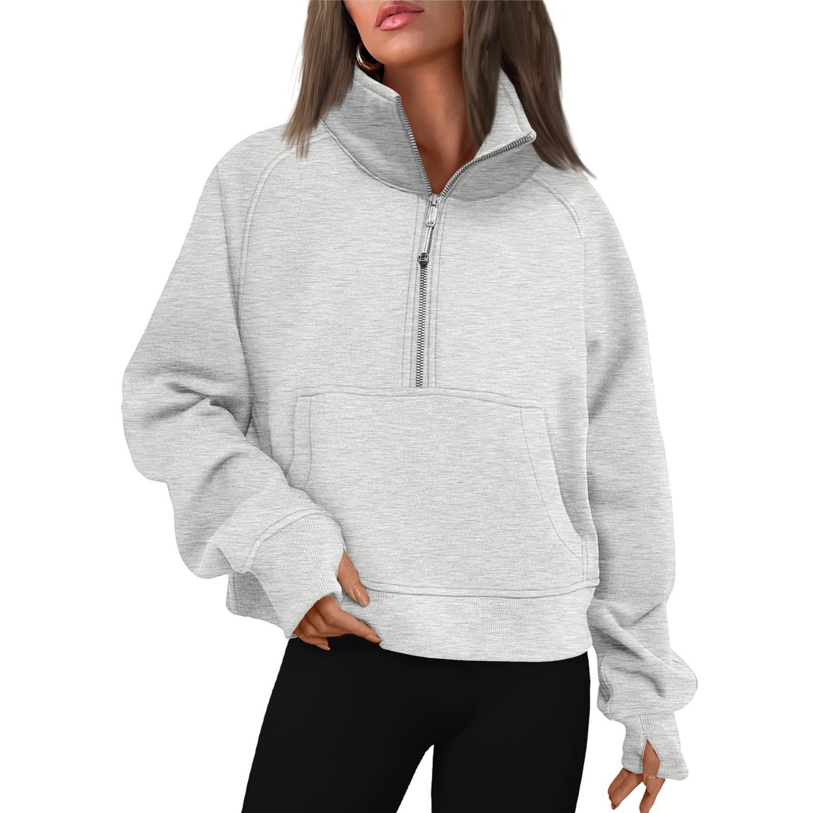 Half Zip Sweatshirts, custom hoodie or sweatshirt with logo imprint 2