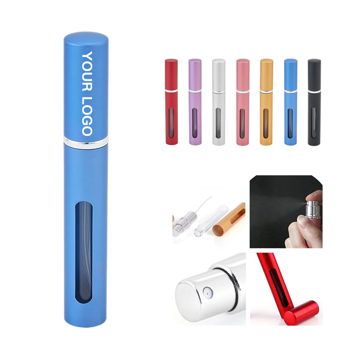 5ML Spray Bottle Travel Perfume Leakproof 3