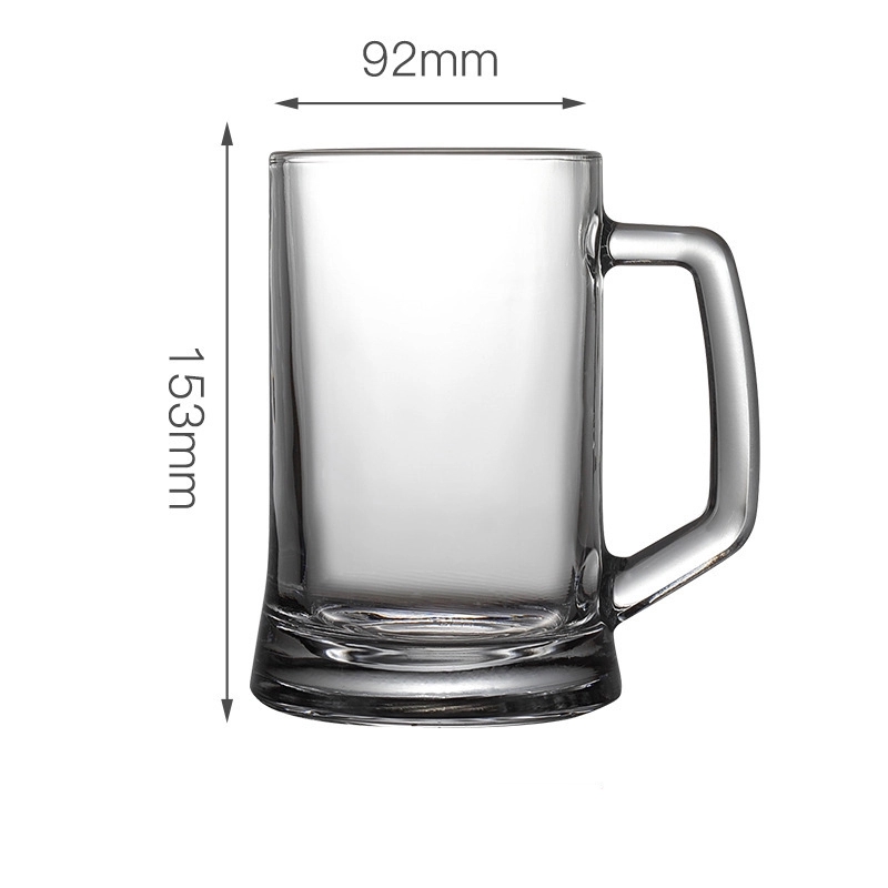 Custom 22 oz Beer Glass Mugs With Handle 8