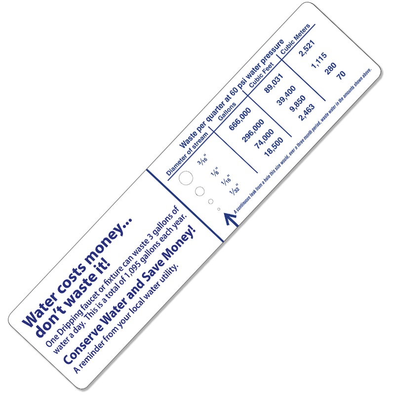 Drip Gauge, Economical with Printed Holes 3