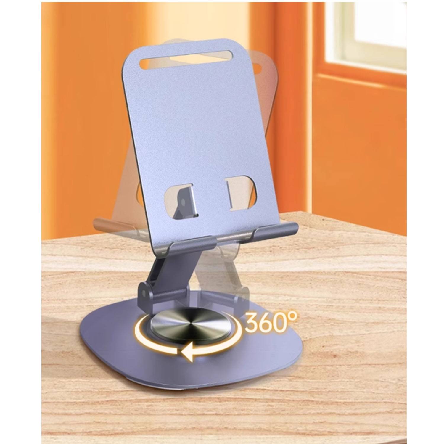Mobile phone rotating desktop stand 3
