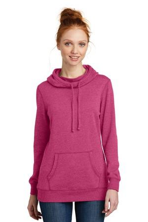 District Women's Lightweight Fleece Hoodie. DM493 21