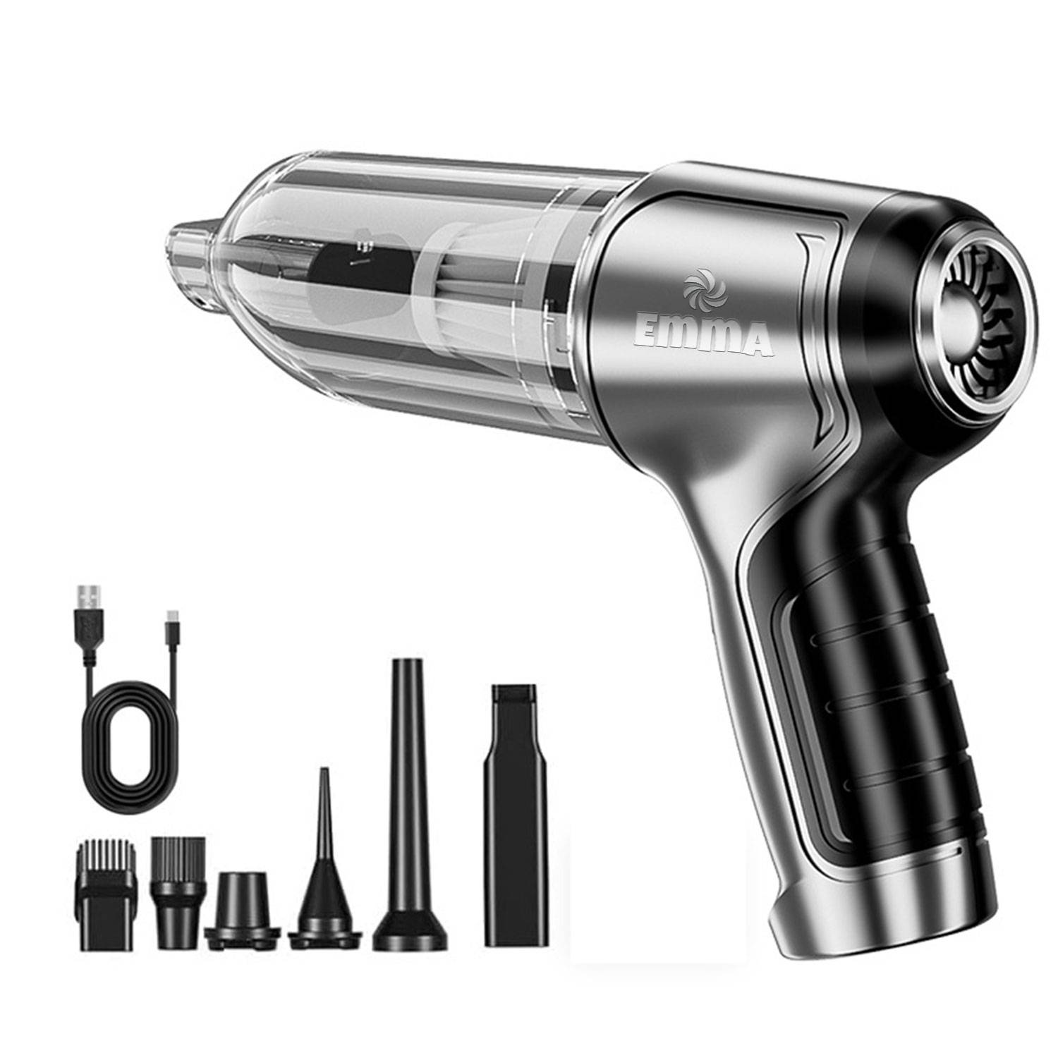 Brushless Motor Handheld Vacuum Cleaner USB Charging 2
