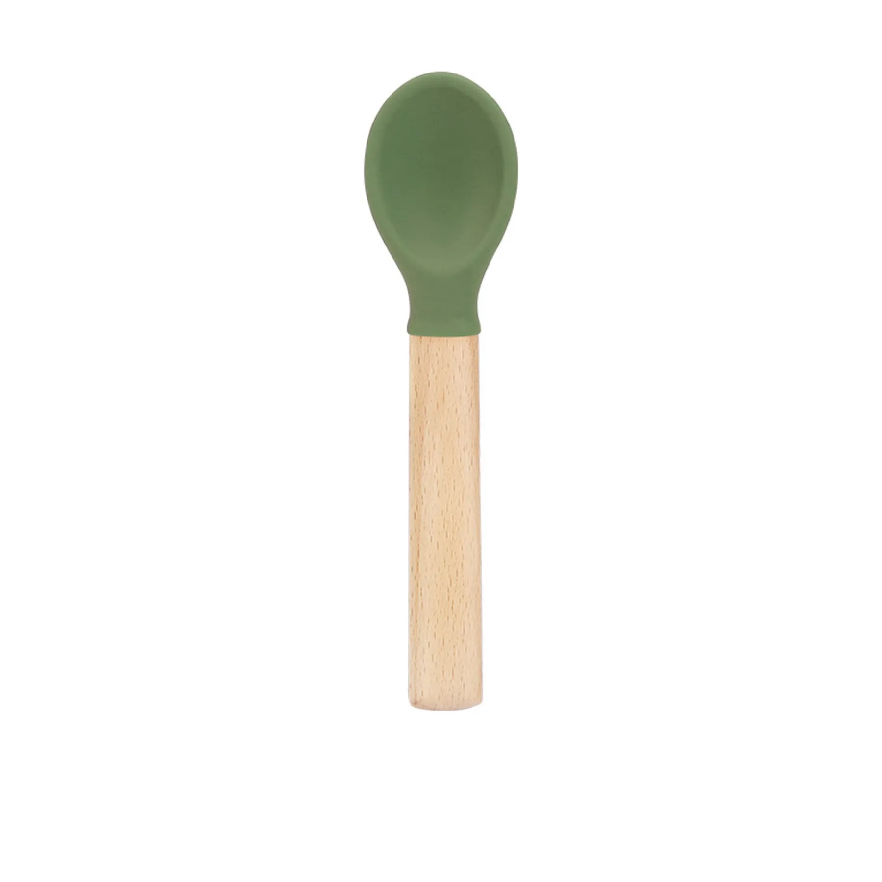 Silicone Spoons-Tips - Toddlers/Baby-Self-Feeding Utensils 2