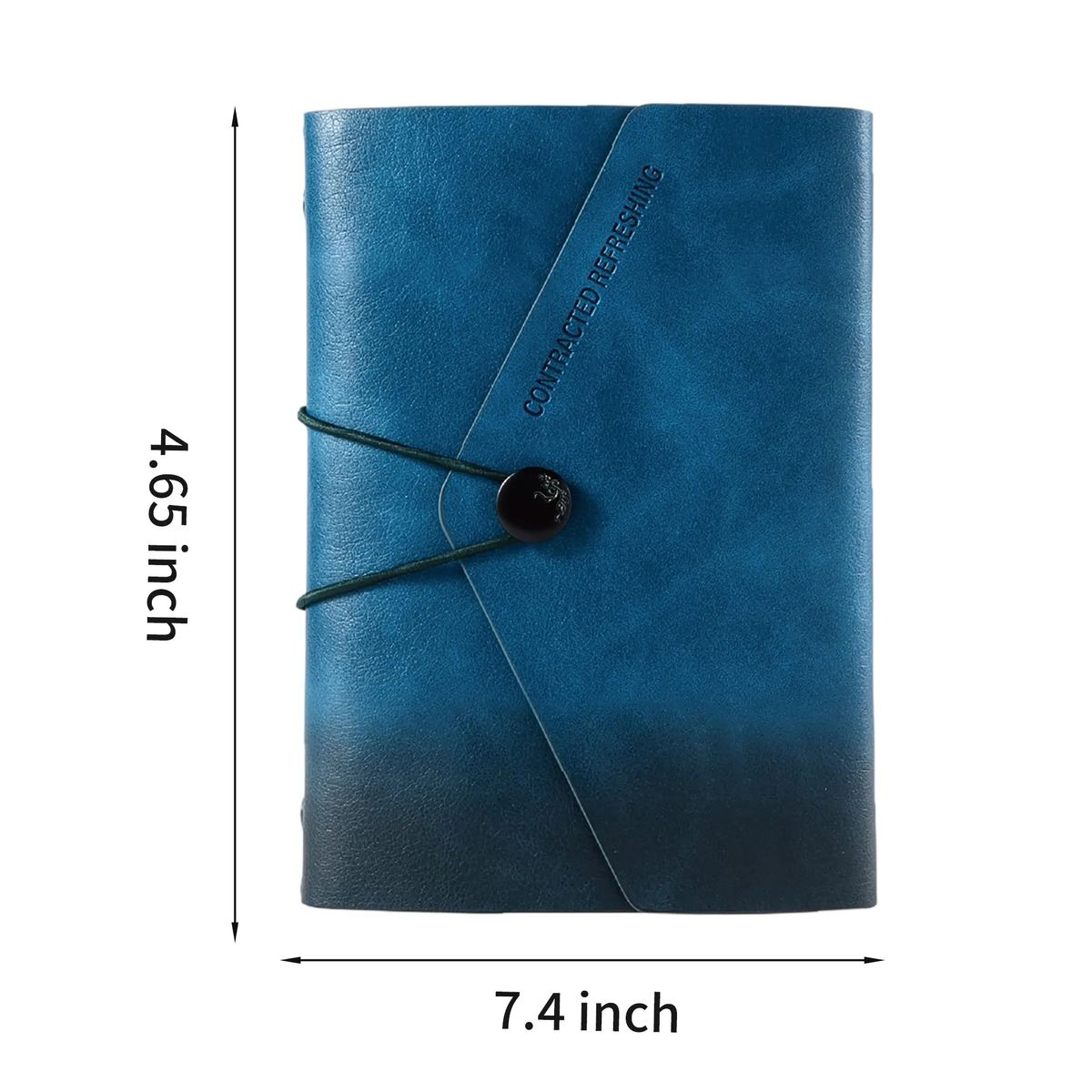 Durable PU Leather Notebook with Gradient Color Design 2
