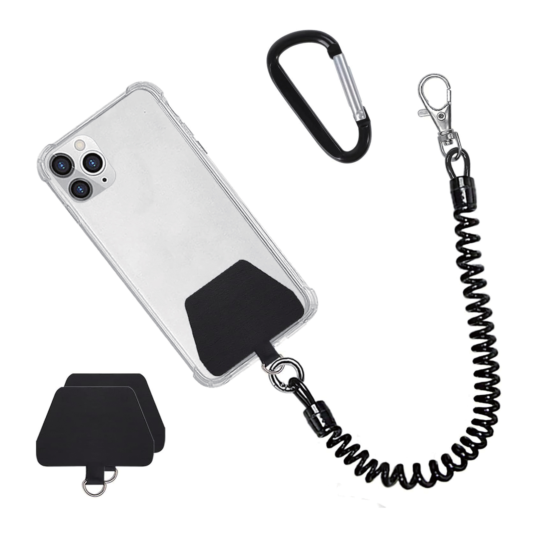 Phone Lanyard Tether with 4 Patch 3