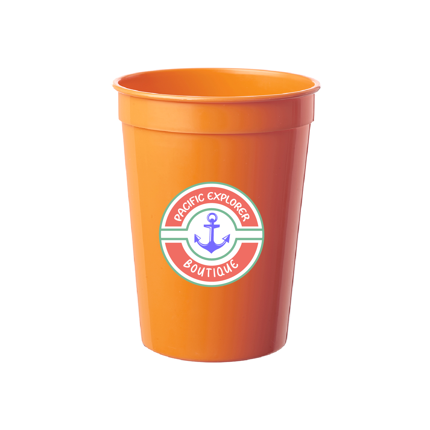 12 oz. Fanatic Plastic Stadium Cup (Full Color Imprint) 16