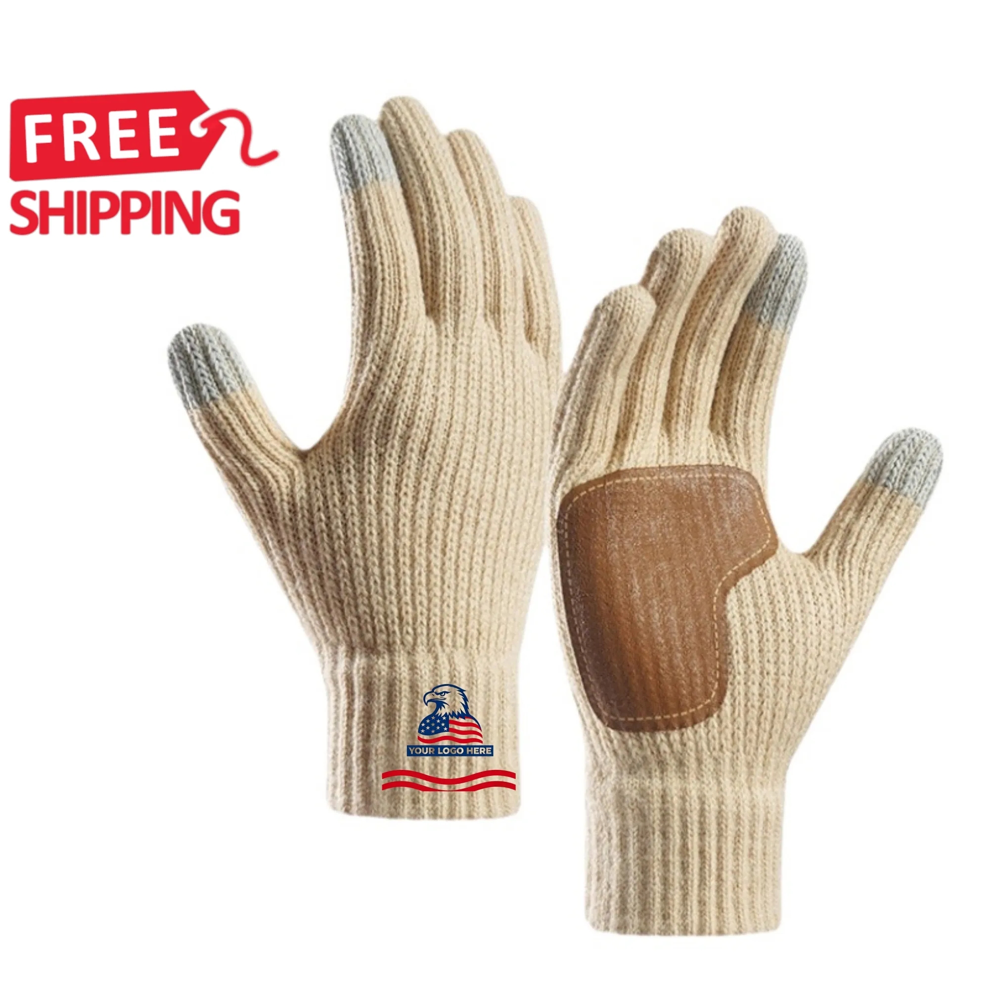 Touchscreen Knit Winter Gloves Grip 15
