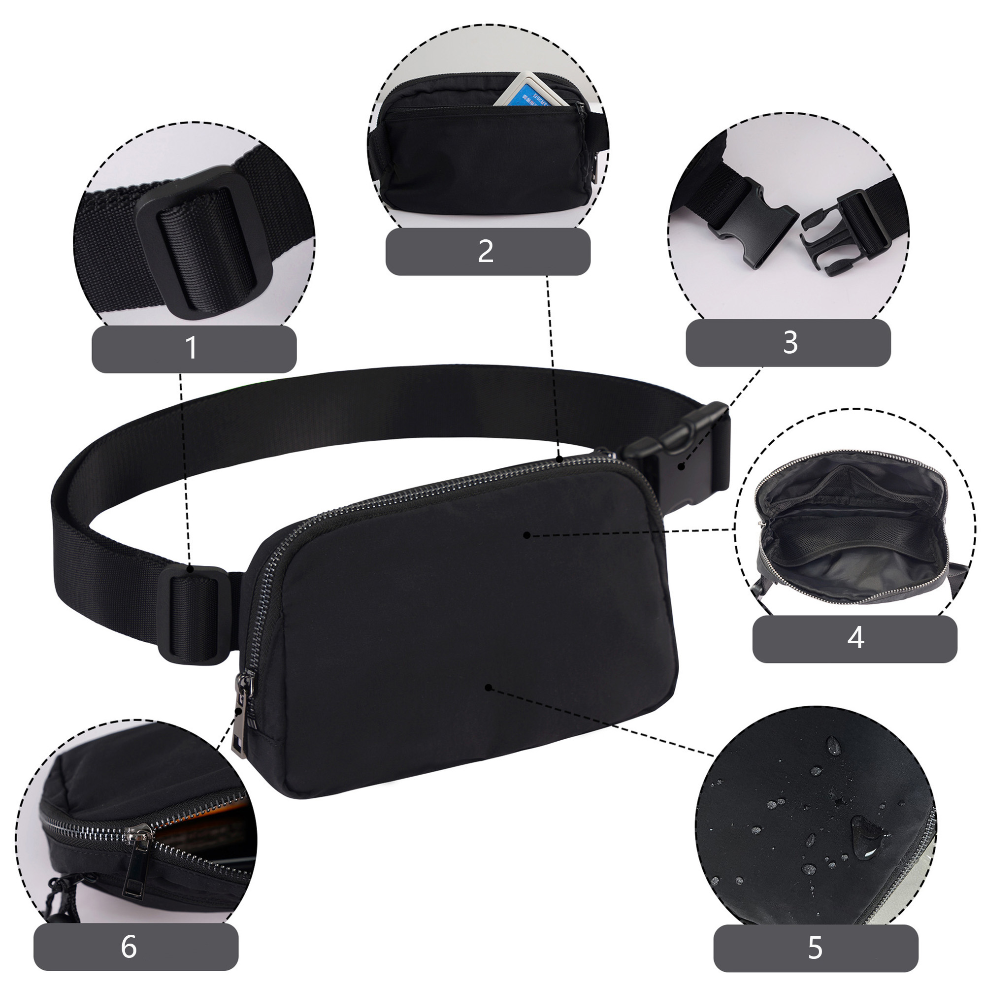 Versatile Waterproof Chest Bag 1