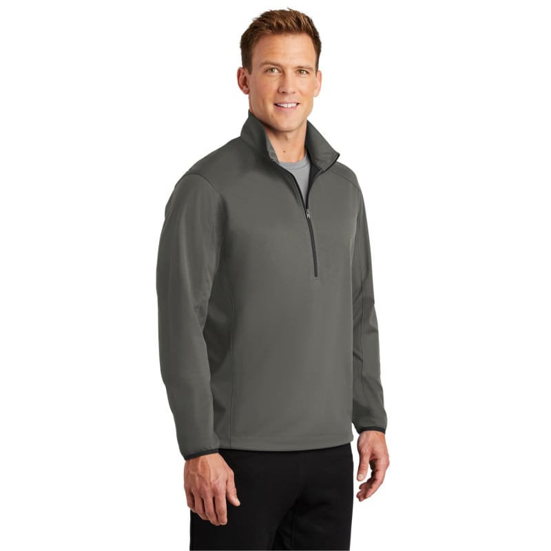 Port Authority Active 1/2-Zip Soft Shell Jacket. 19