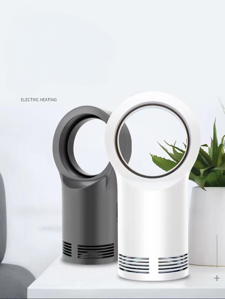 Abs Compact Bladeless Heater Fan 3