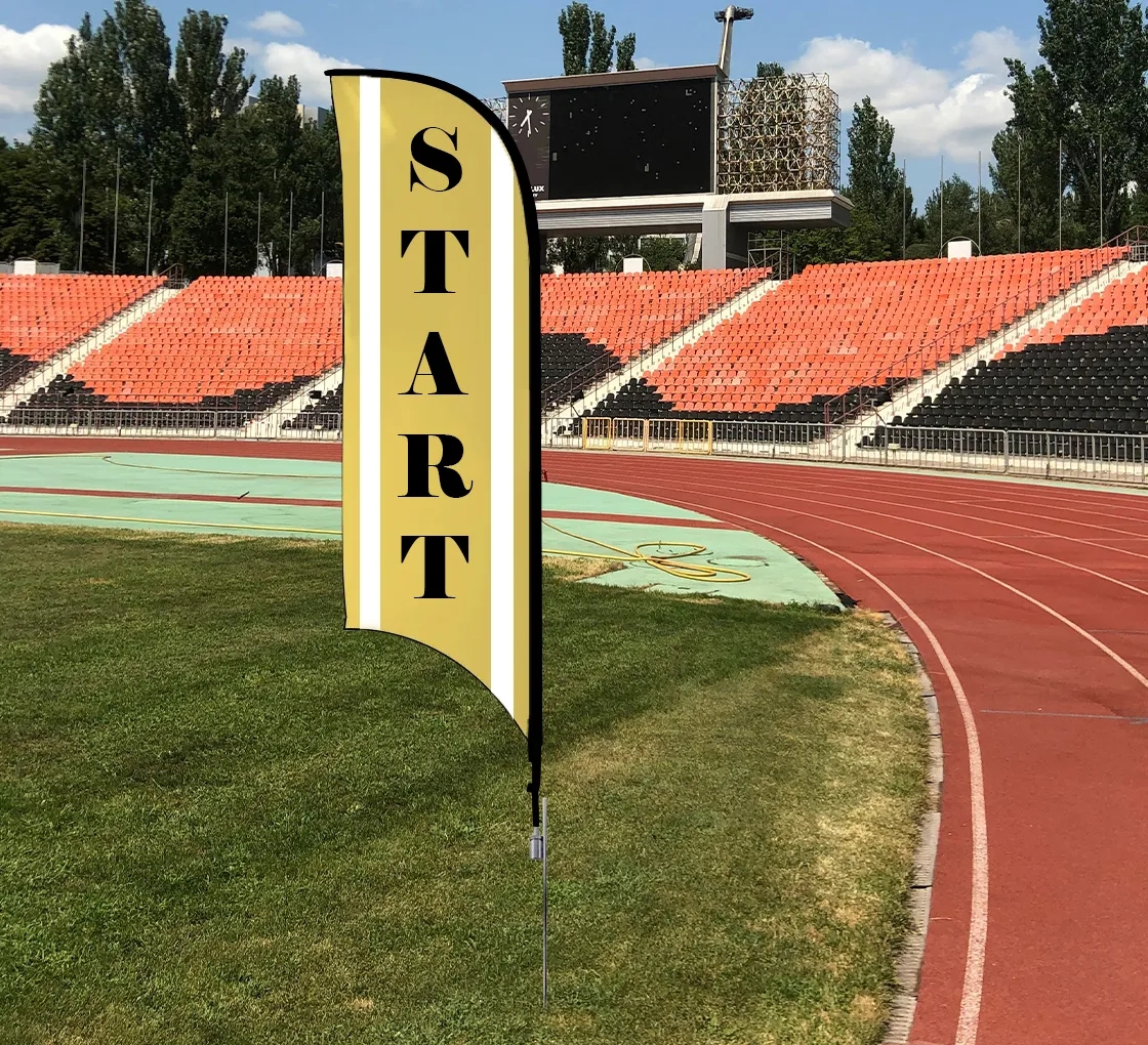 Concave Flags, Double Sided package (2.9ft x 15.5ft) 3