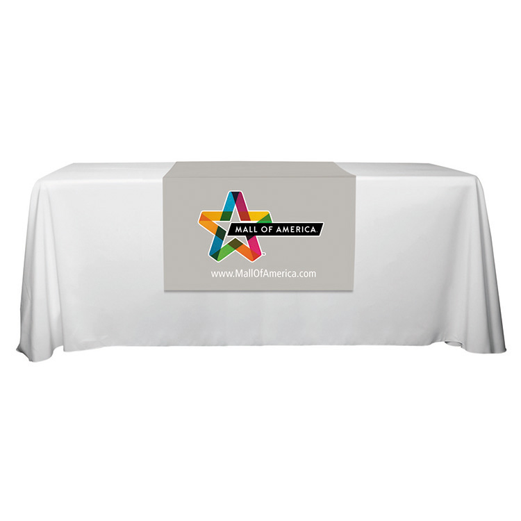 "Roger Six" 60" L Table Runners (One Color Print) / Accommodates 3 ft Table and Larger 16