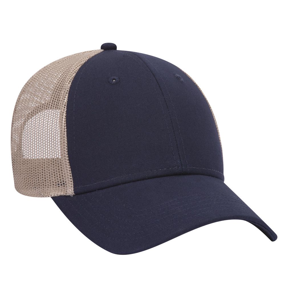 OTTO CAP® 6 Panel Low Profile Mesh Back Trucker Hat 12