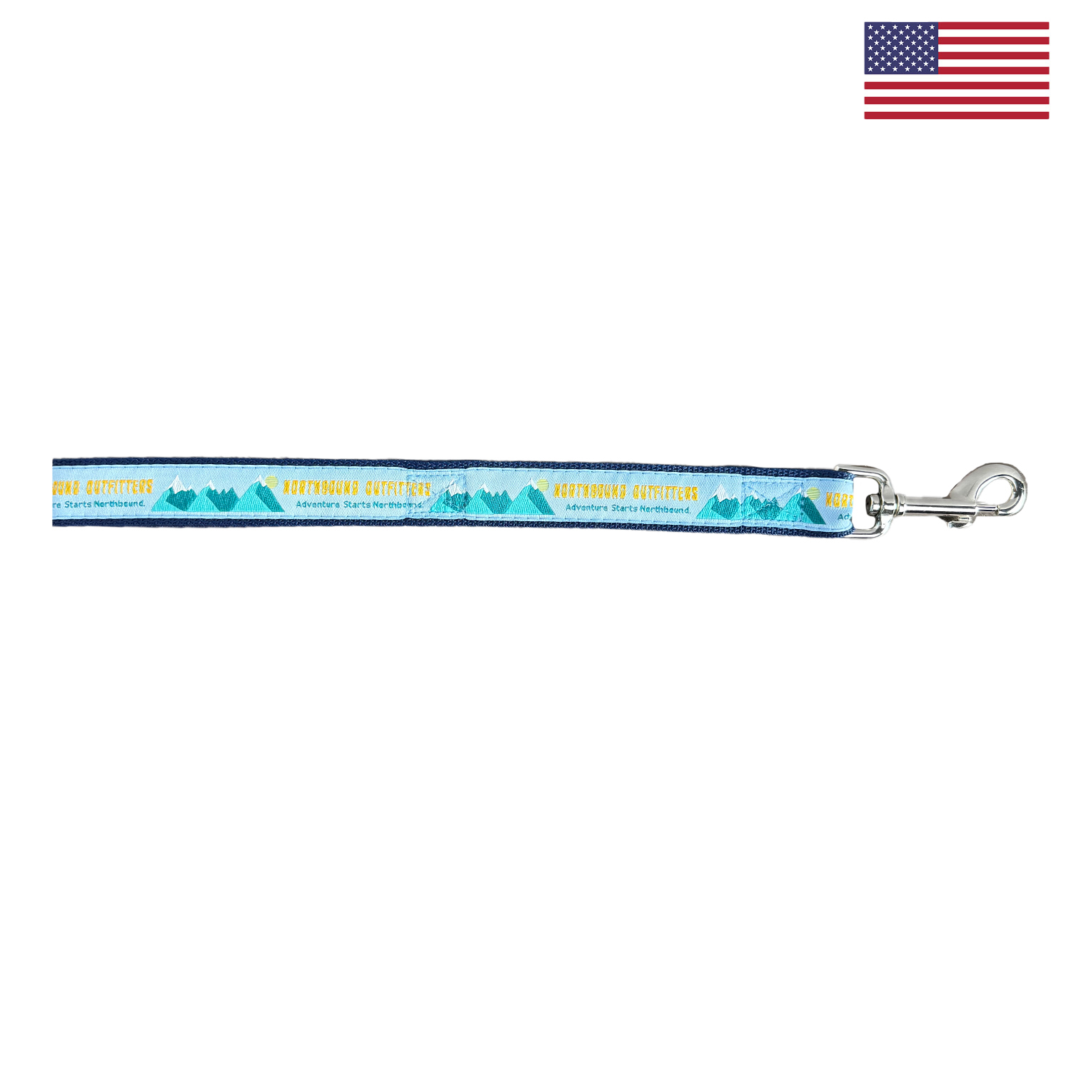 Woven Traffic Leash w/ Nickel-Plated Hardware - "Elite" Weave