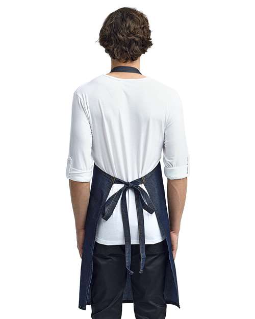Jeans Stitch Denim Bib Apron - RP126 12