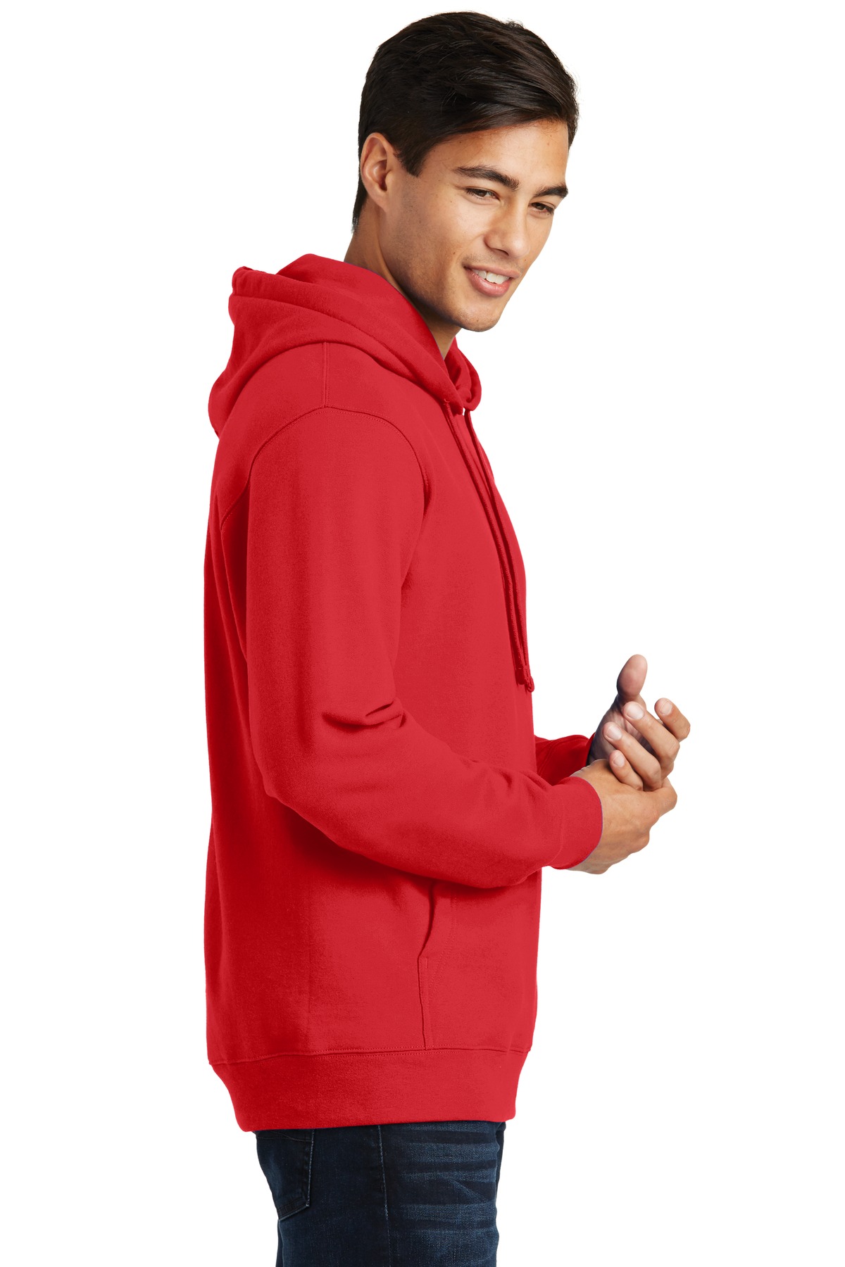 Port & Company® Fan Favorite Fleece Pullover Hooded Sweatshirt, custom hoodie or sweatshirt with logo imprint 58