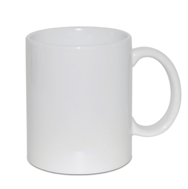 11 oz Blank Ceramic Classic Drinking Cup Mug 1