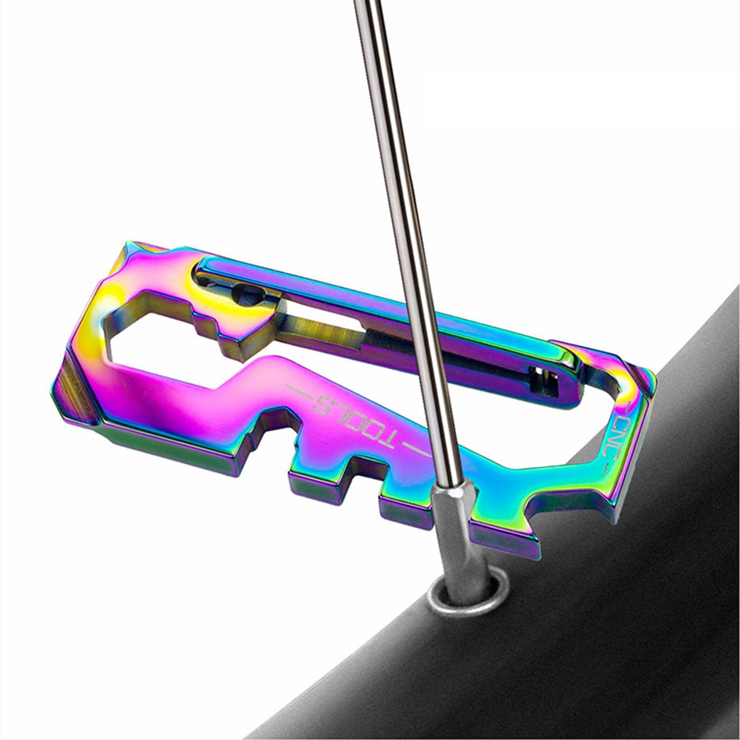 Multifunction Stainless Steel Keychain 5