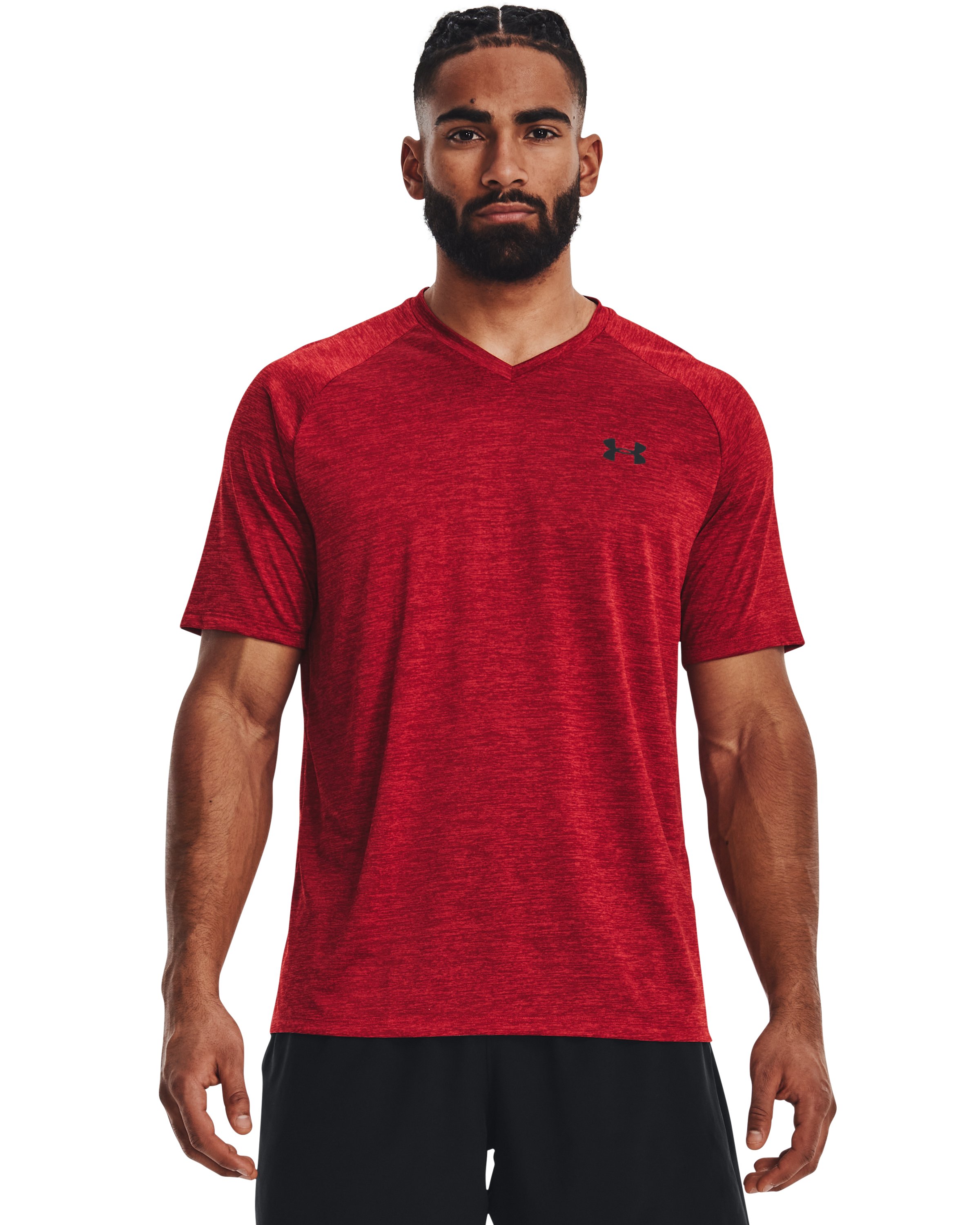 UA Tech Men's V-Neck Short Sleeve 10