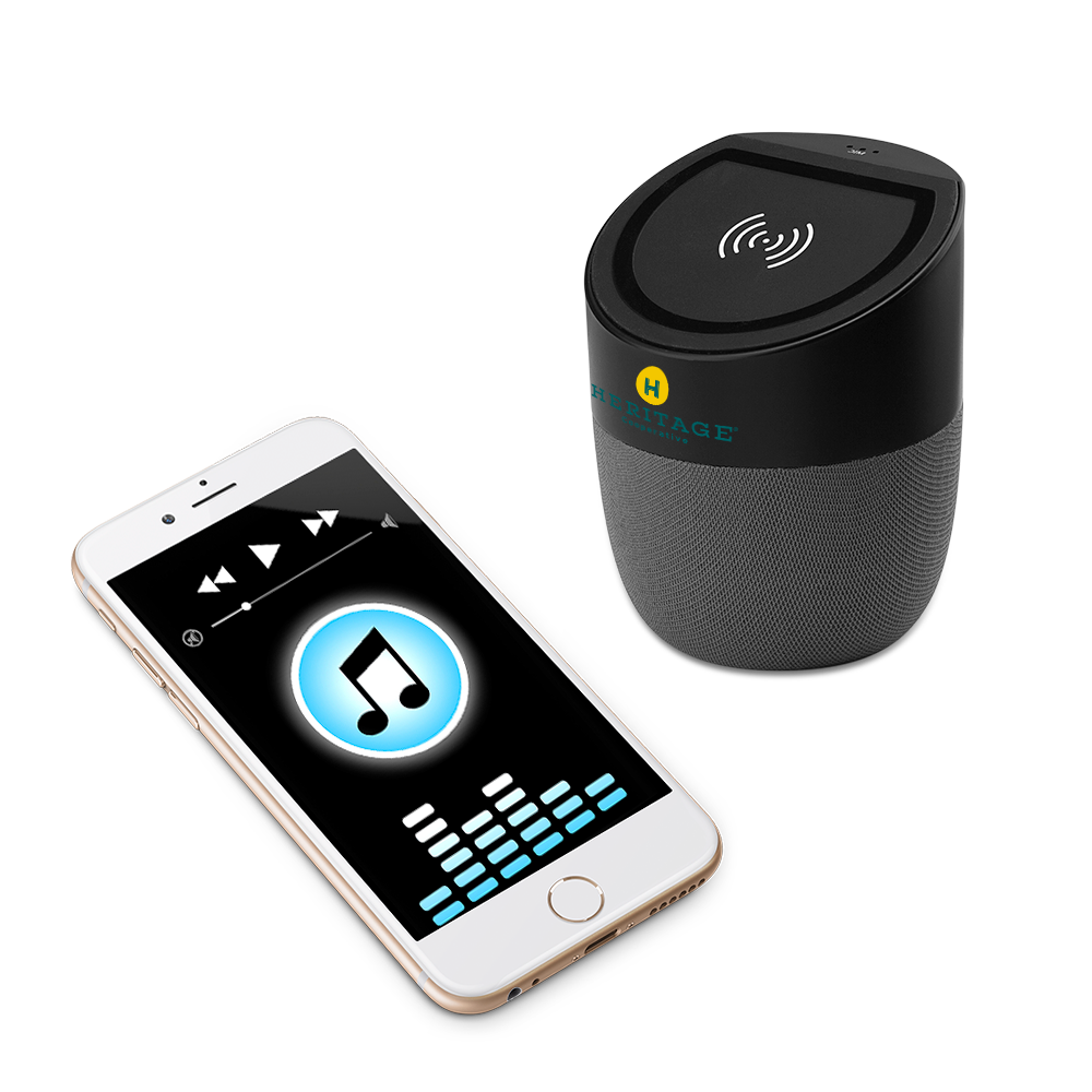 Pod Wireless Charger Bluetooth Speaker 11