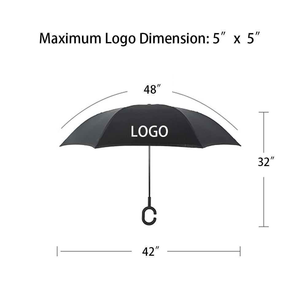 48" Arc Reverse Umbrella 2
