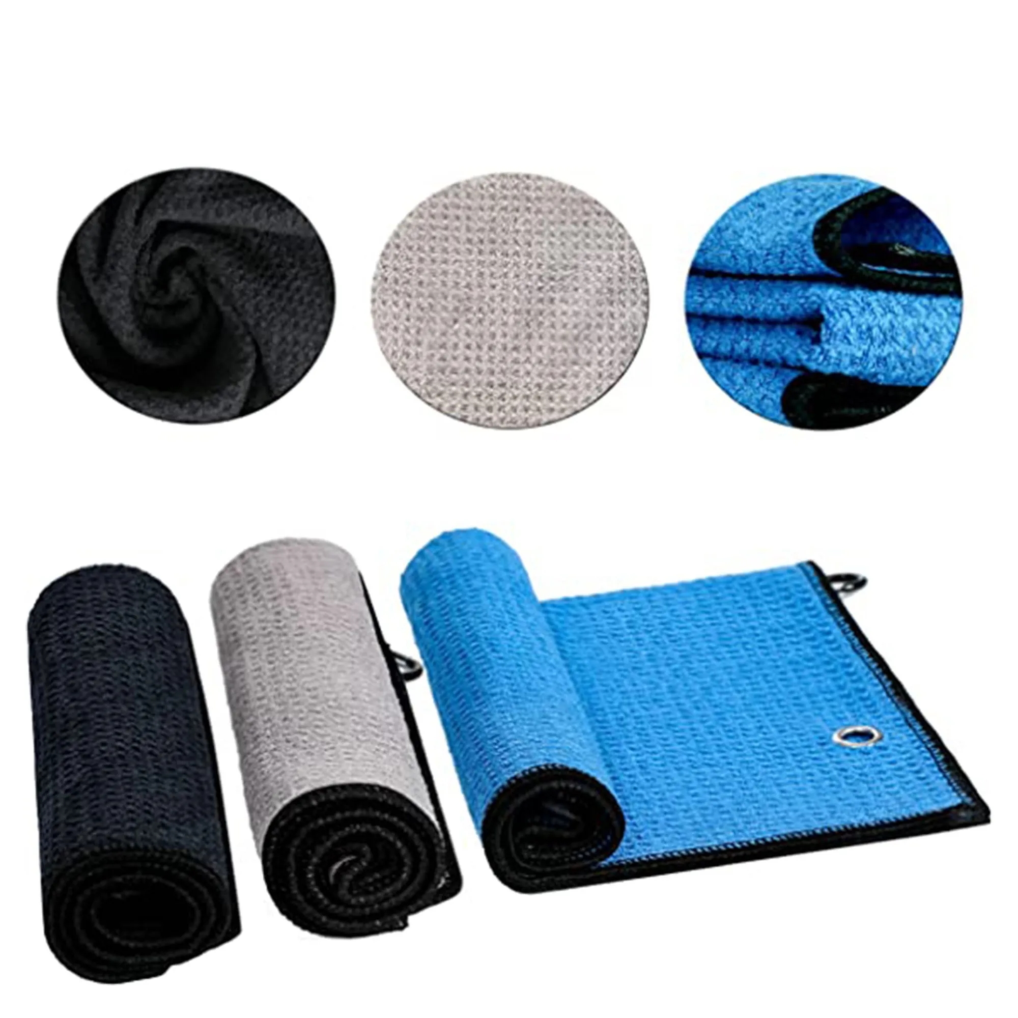 Golf Towel With Carabiner 4
