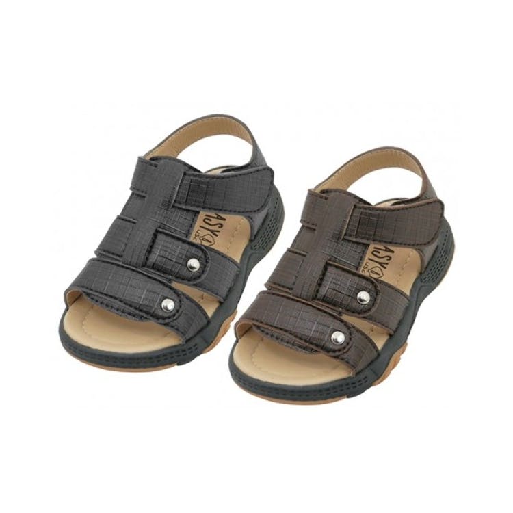 Boys' Open-Toe Sandals - 2 Colors Sizes 5-10 Age 1-3 Years 2