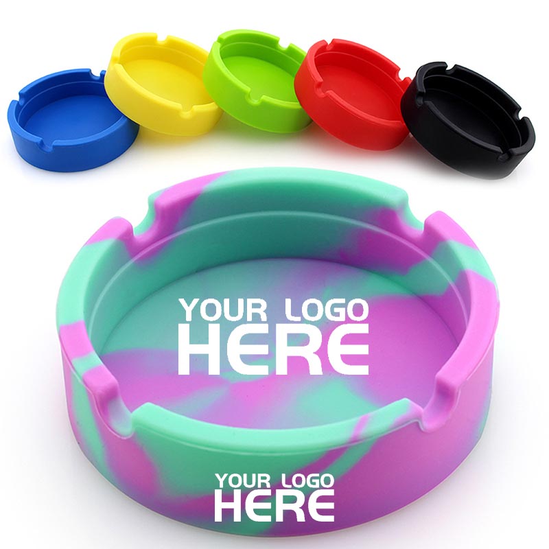 Silicone Ashtray Round 2