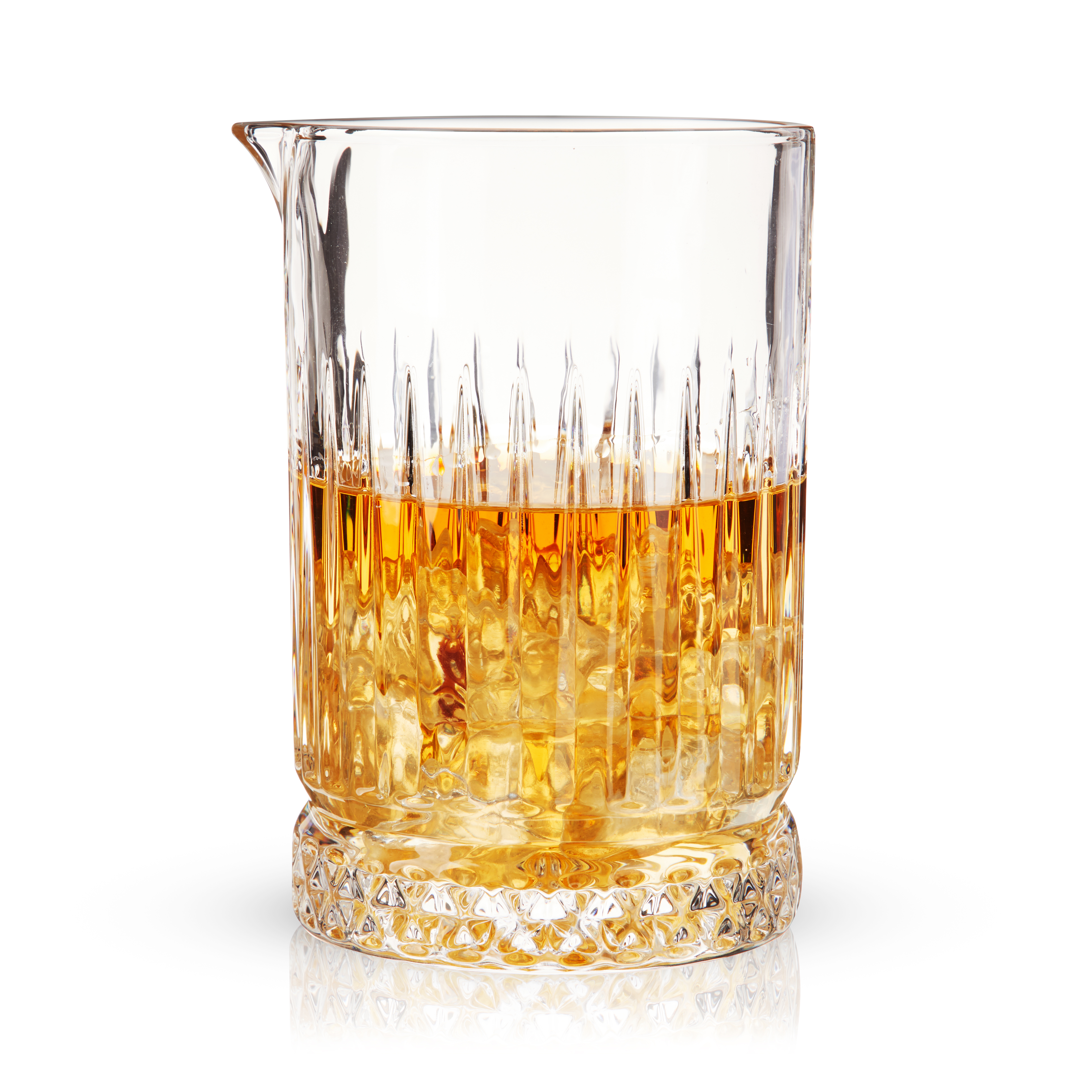 Viski® Pedestal Crystal Mixing Glass 9