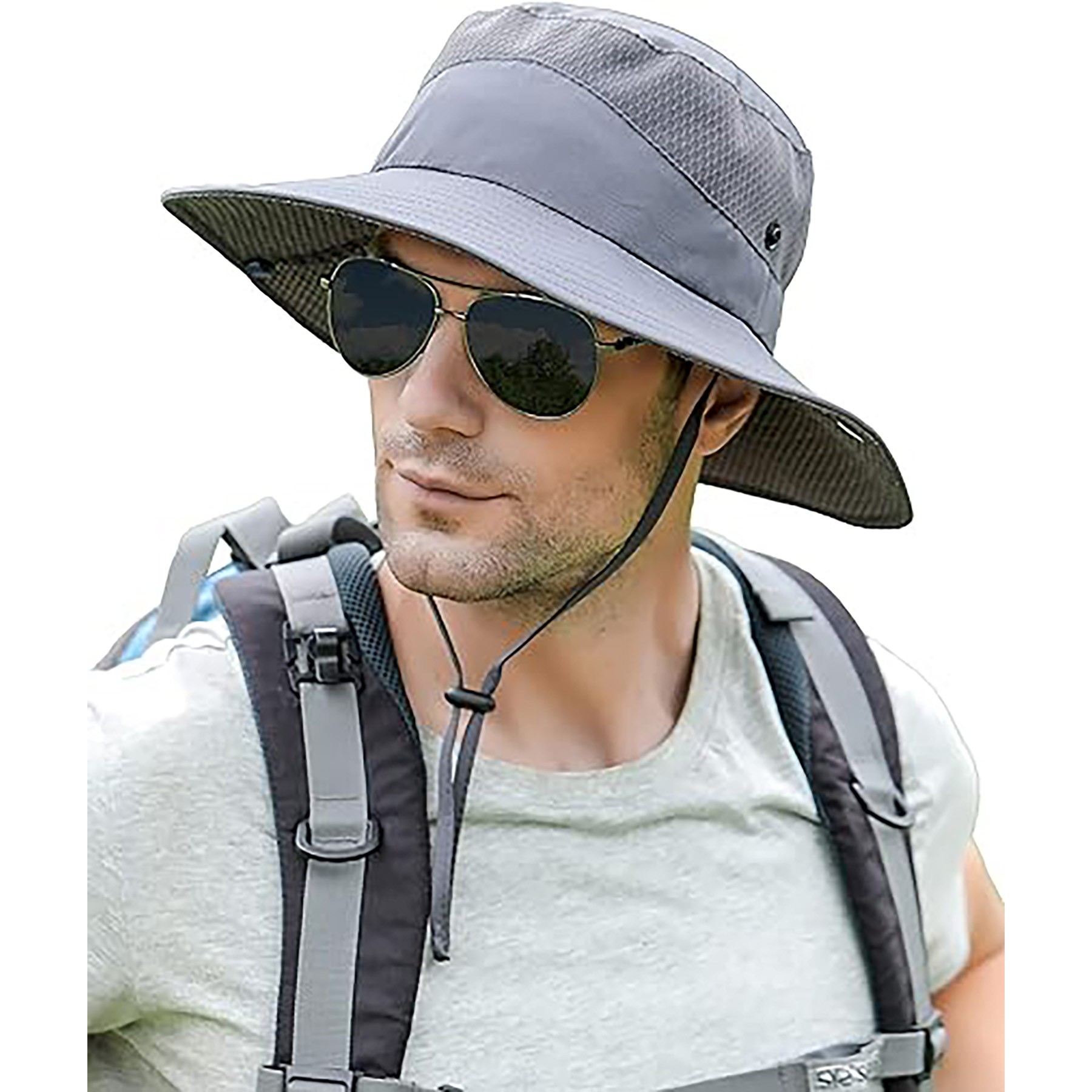 Wide Brim Sun Hat 1