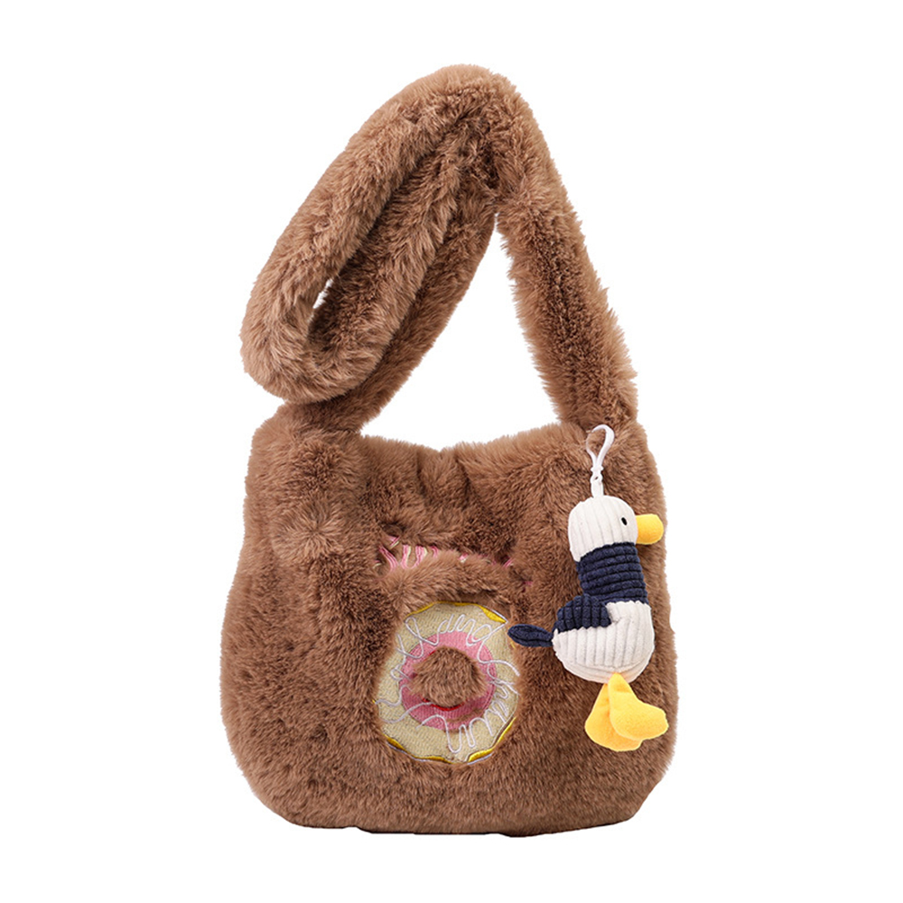 Donut Casual Cute Plush Women's Shoulder Crossbody Bag 3