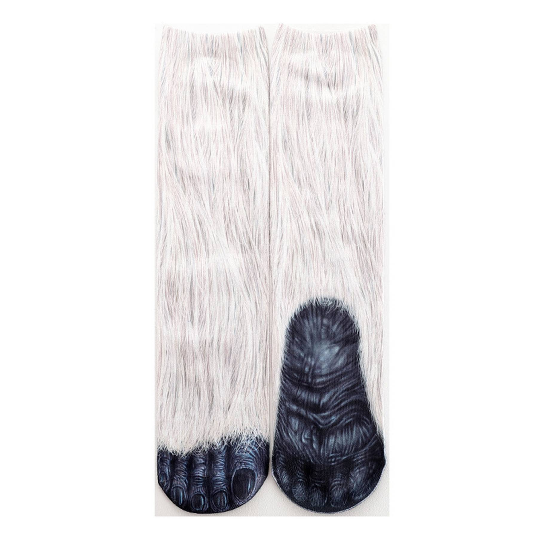 Full color printed 3D animal socks 6