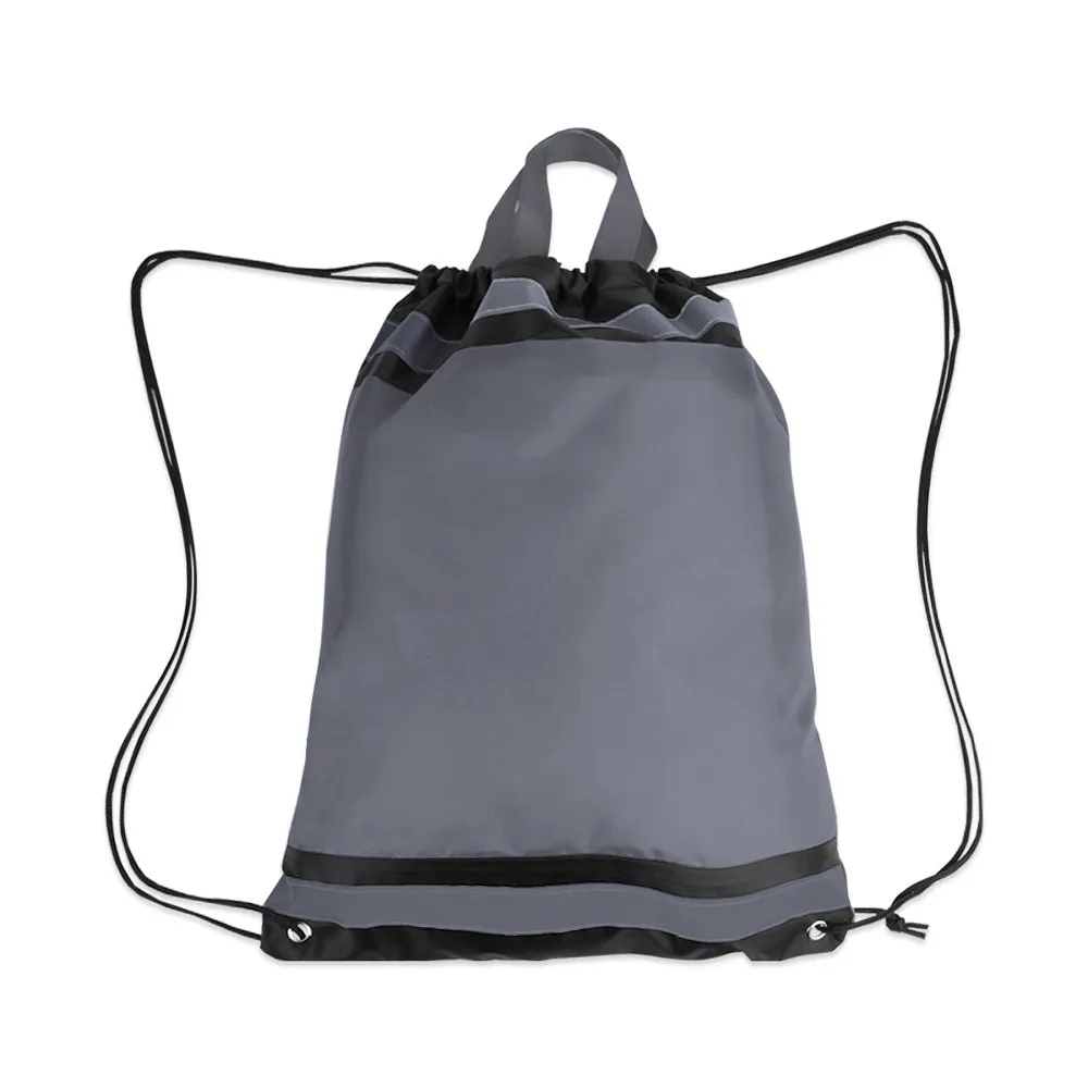 Polyester Reflective Drawstring Bag 4