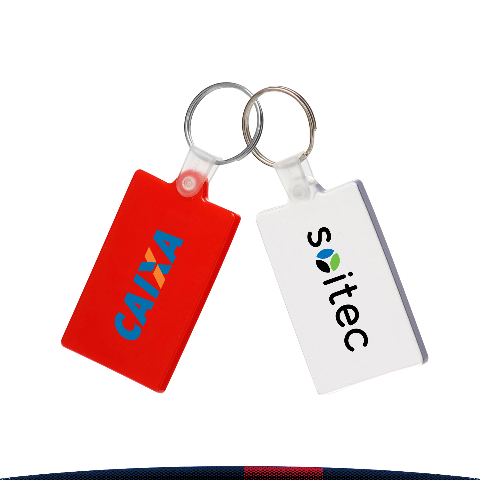 Glarte Rectangle Soft Keychain 9