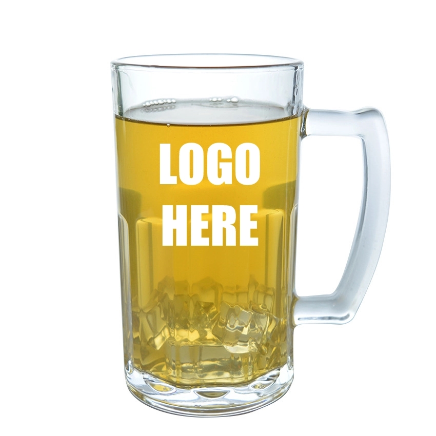 Custom 20 oz Beer Glass Mugs With Handle 3