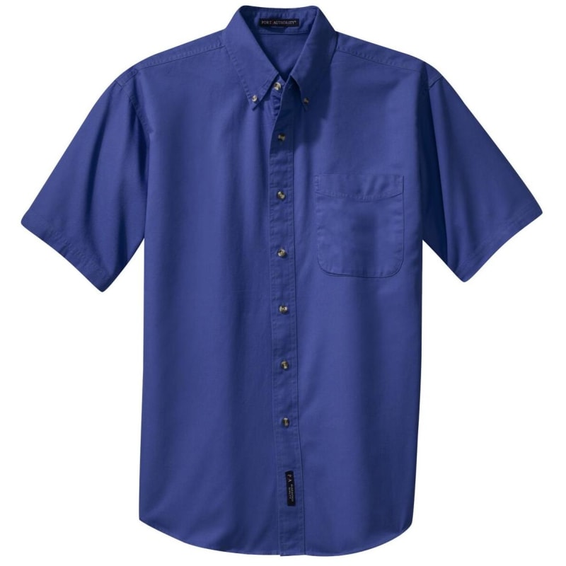 Port Authority Short Sleeve Twill Shirt. 10