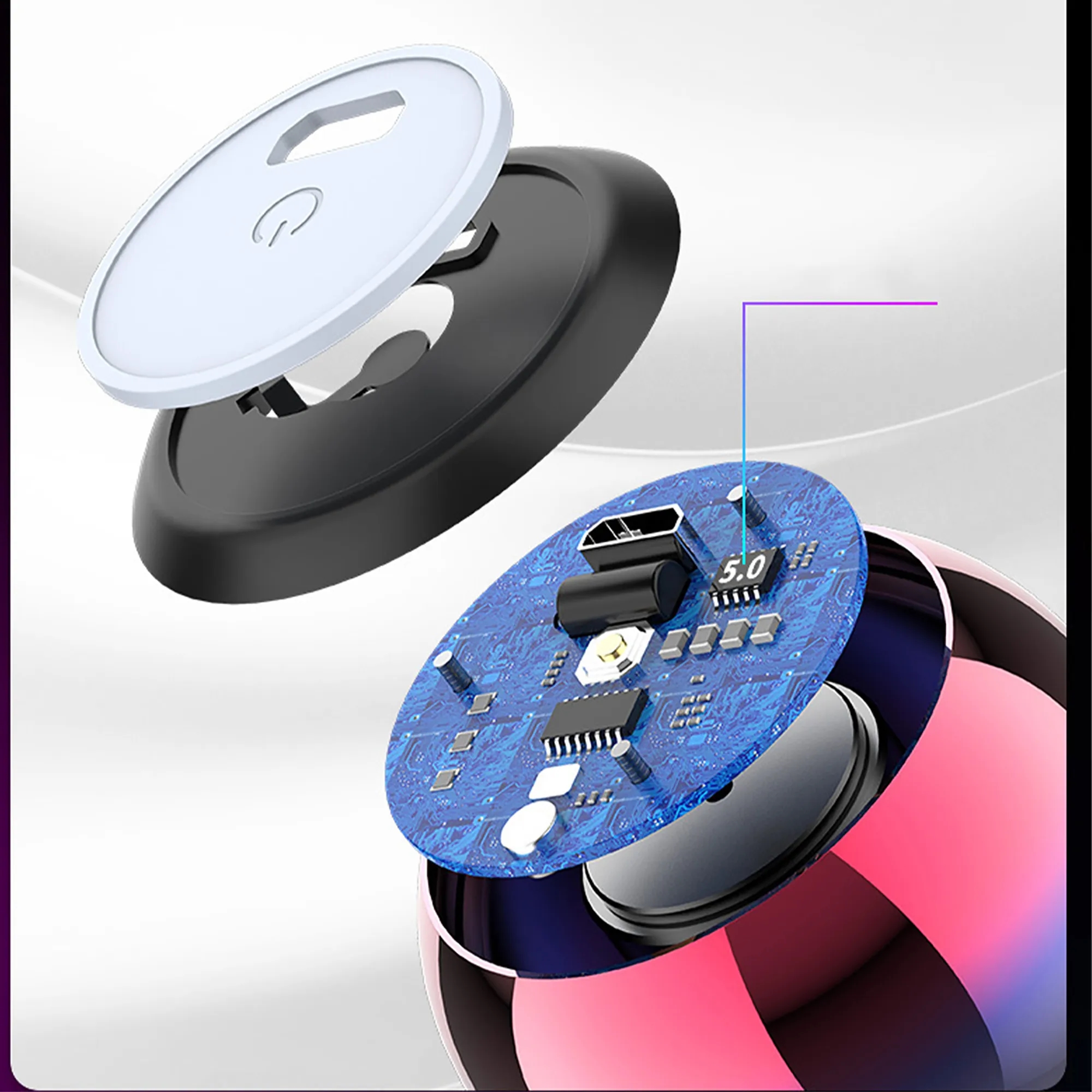 Custom Mini  Speaker - Aluminum, 300mAh 6