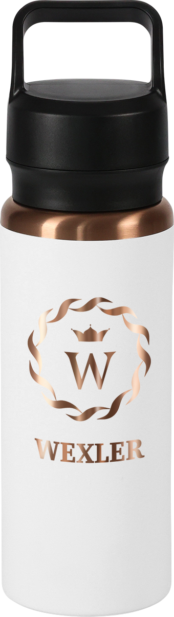 28oz Urban Peak® Dual Top Copper Water Bottle 2