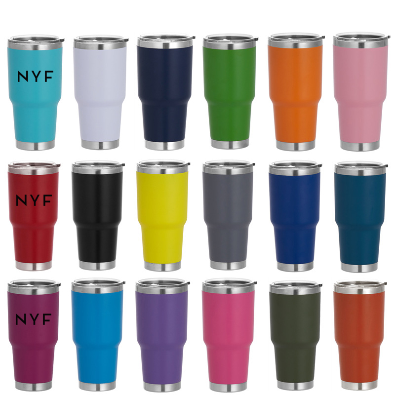 64 Oz. Double Wall Stainless Steel Bottle, custom water bottle with logo imprint 6