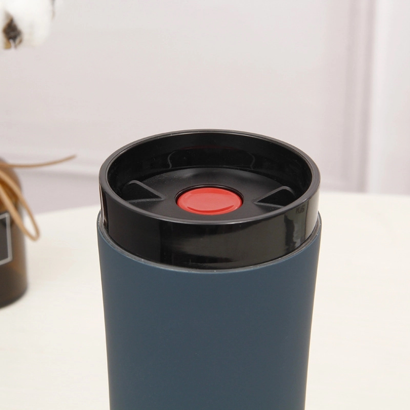 Custom 15 oz Stainless Steel Travel Coffee Mug With Lid 10