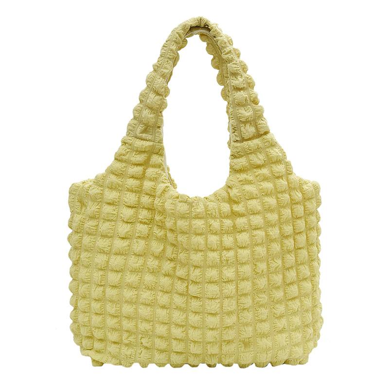 Canvas girl's cloud puff shoulder bag 7